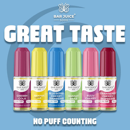 BAR JUICE 4 for £10 E-Liquid - Mix & Match